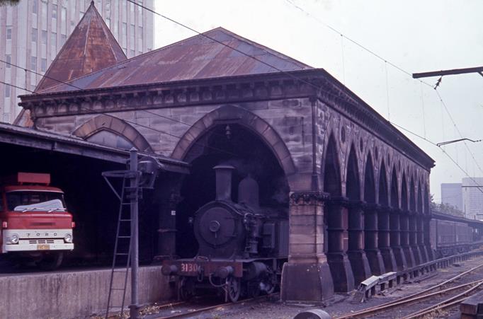 3130 steam locomotive sydney terminal mortuary station