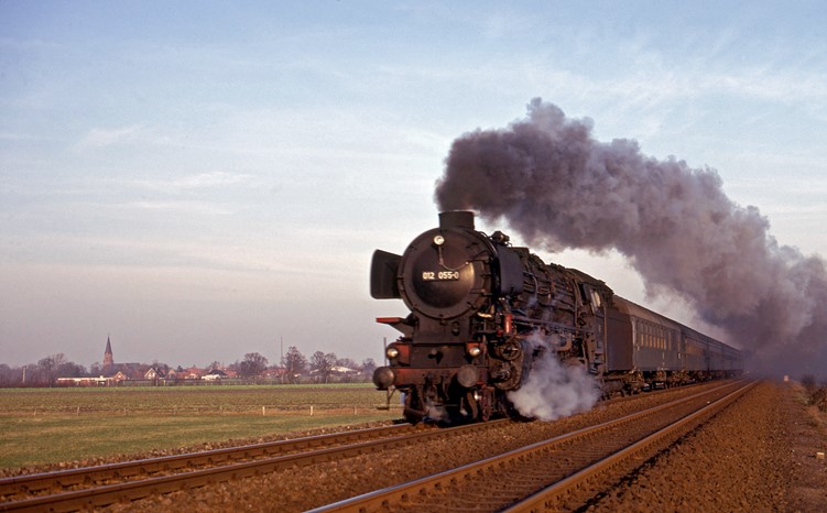 Rheine Norddeich steam train 012 pacific