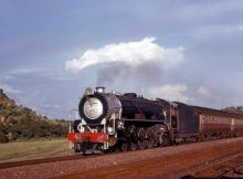 15CA Paarnport South Africa Steam Locomotive